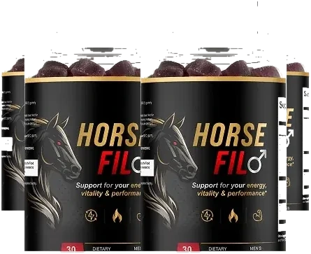 Horsefil 6-bottle best-value men's vitality gummy package