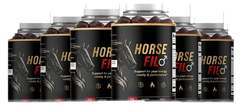HorseFil 6 bottle pack, 180 gummies in total
